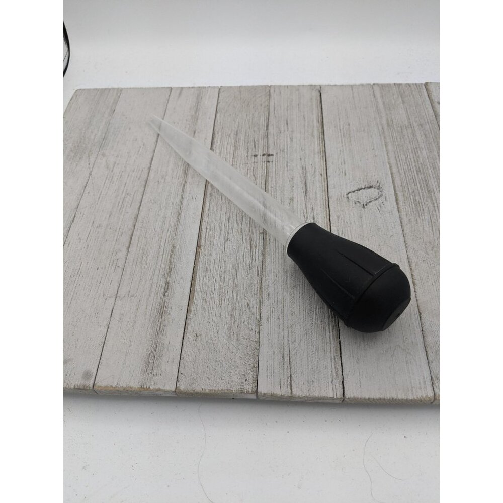 Baster Plastic Black 3/4 Ounce Cooking Kitchen Baster 11"